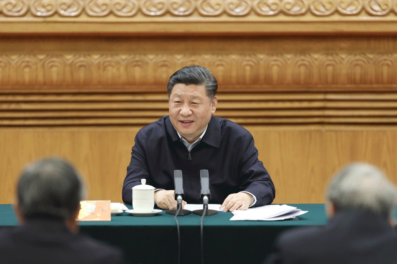 2019年3月18日，習(xí)近平總書記在北京主持召開學(xué)校思想政治理論課教師座談會并發(fā)表重要講話。
